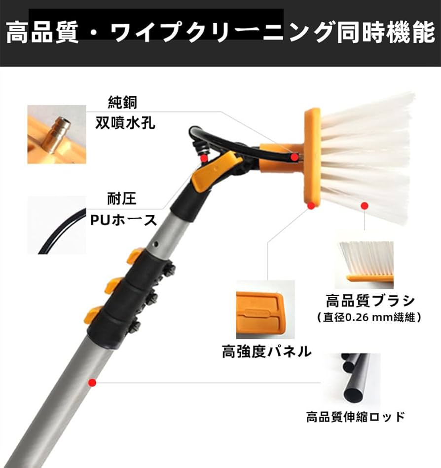 ガラスカーボイ 5ガロン 掃除用ブラシ、栓付属 ガラスカーボイ 5