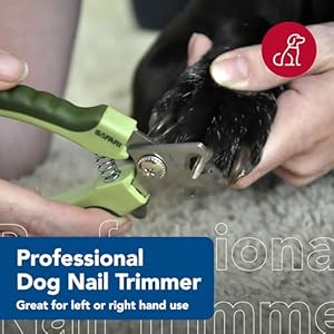 Coastal Pet Safari Professional Dog Nail Trimmer - Nail Clippers & Supplies for Grooming - Dog Claw Care for Small & Large Pets - Large, 6.6" x 2" Coastal Pet Safari Professional Dog Nail Trimmer Nail Clippers Supplies for Grooming Dog Claw Care for Small Large Pets Large 66 x 2