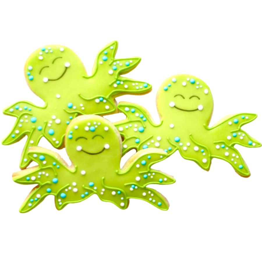 1 Dz. Whimsical Octopus Cookies