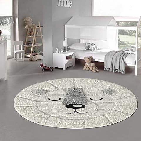 Tapis Rond Ours Dormant Teppich-Traum Cover