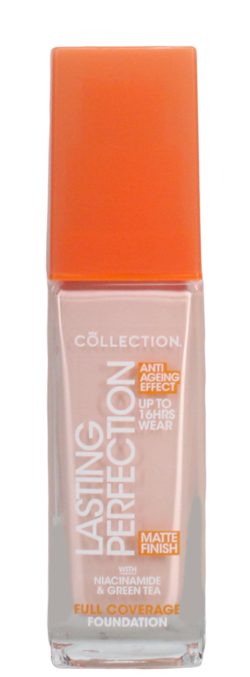 CollectionCosmetics Lasting Perfection Matte Foundation, Full Coverage, Anti-Ageing Effect, 1N Rose Porcelain Cool 27ml
