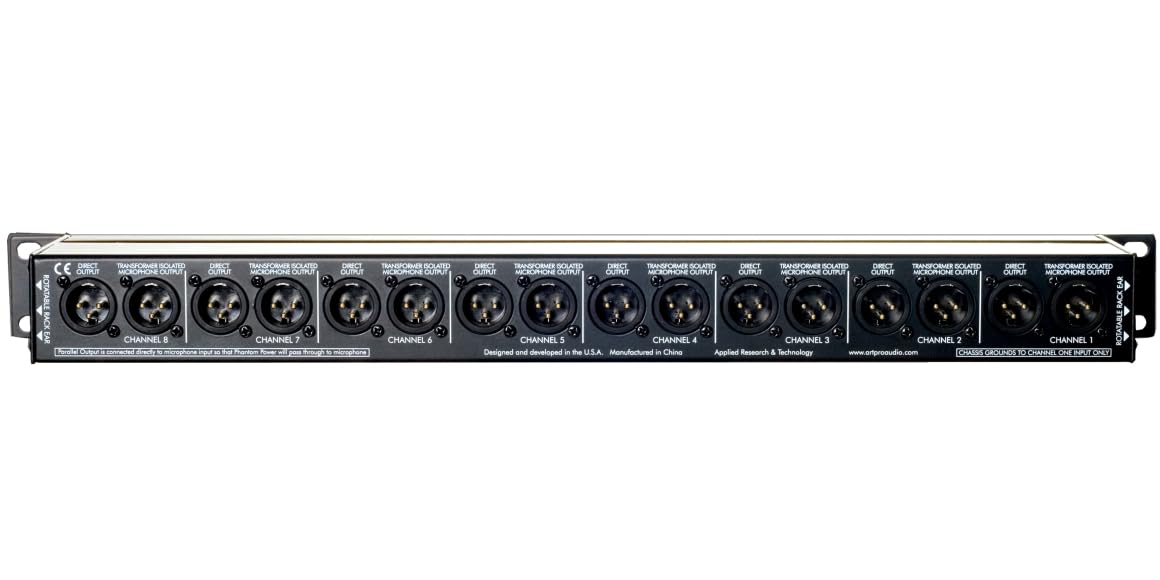 Amazon.com: ART S8 Eight Channel Mic Splitter : Musical Instruments