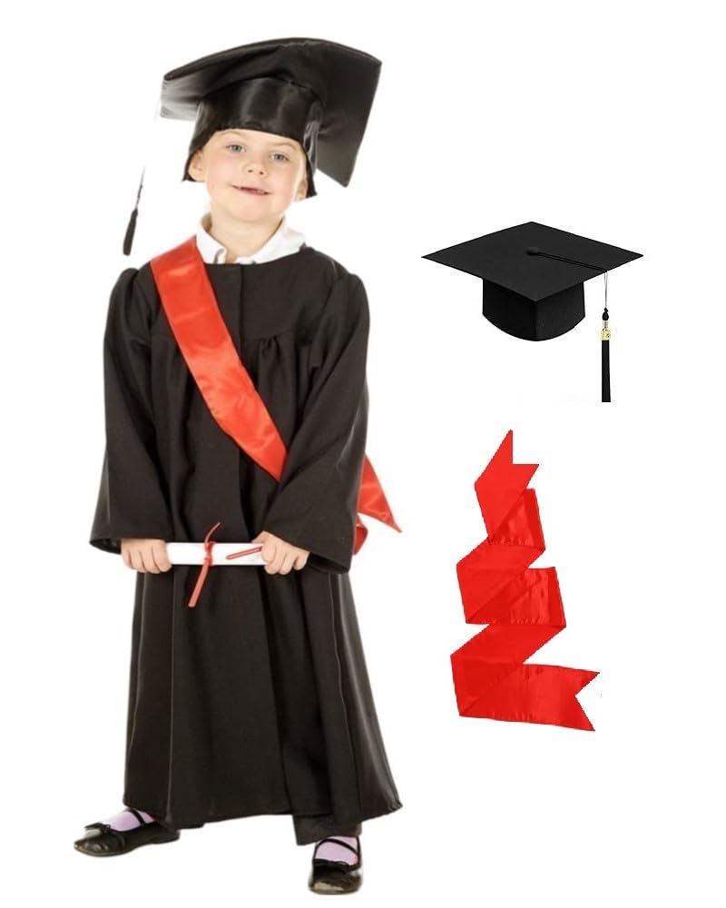 Fancy Design Hub, Premium Graduation Gown + Hat+ Sash for Boys, Kids, Girls- Your Childs Special Day Made Memorable[ School Programs, Annual Day Functions, Stage Shows] (3-4 Years, Black) (B0D8TXWCJY) Amazon Price History, Amazon Price Tracker
