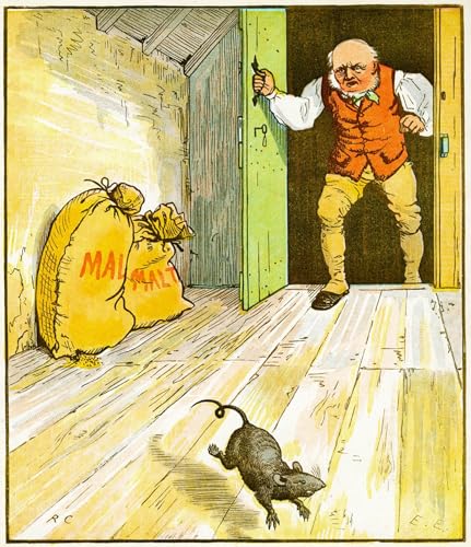 Tableau C'est le rat qui a mangé le malt, résout le problème des murs vides 60x90