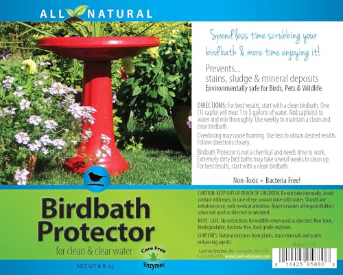 Carefree 95888 Birdbath Protector, 8-Ounce