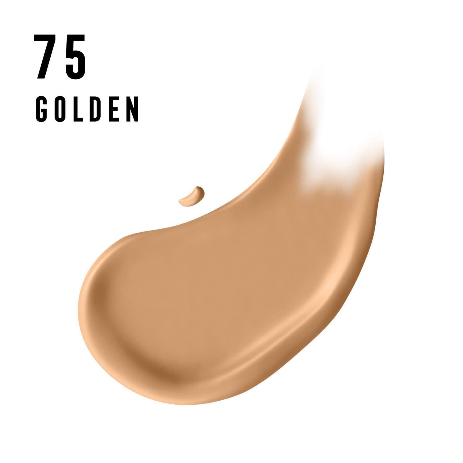 Max Factor Miracle Pure rozświetlający podkład odżywczy do twarzy z witaminą C i kwasem hialuronowym, fluid z filtrem SPF30PA+++ nr 75 Golden, 30 ml