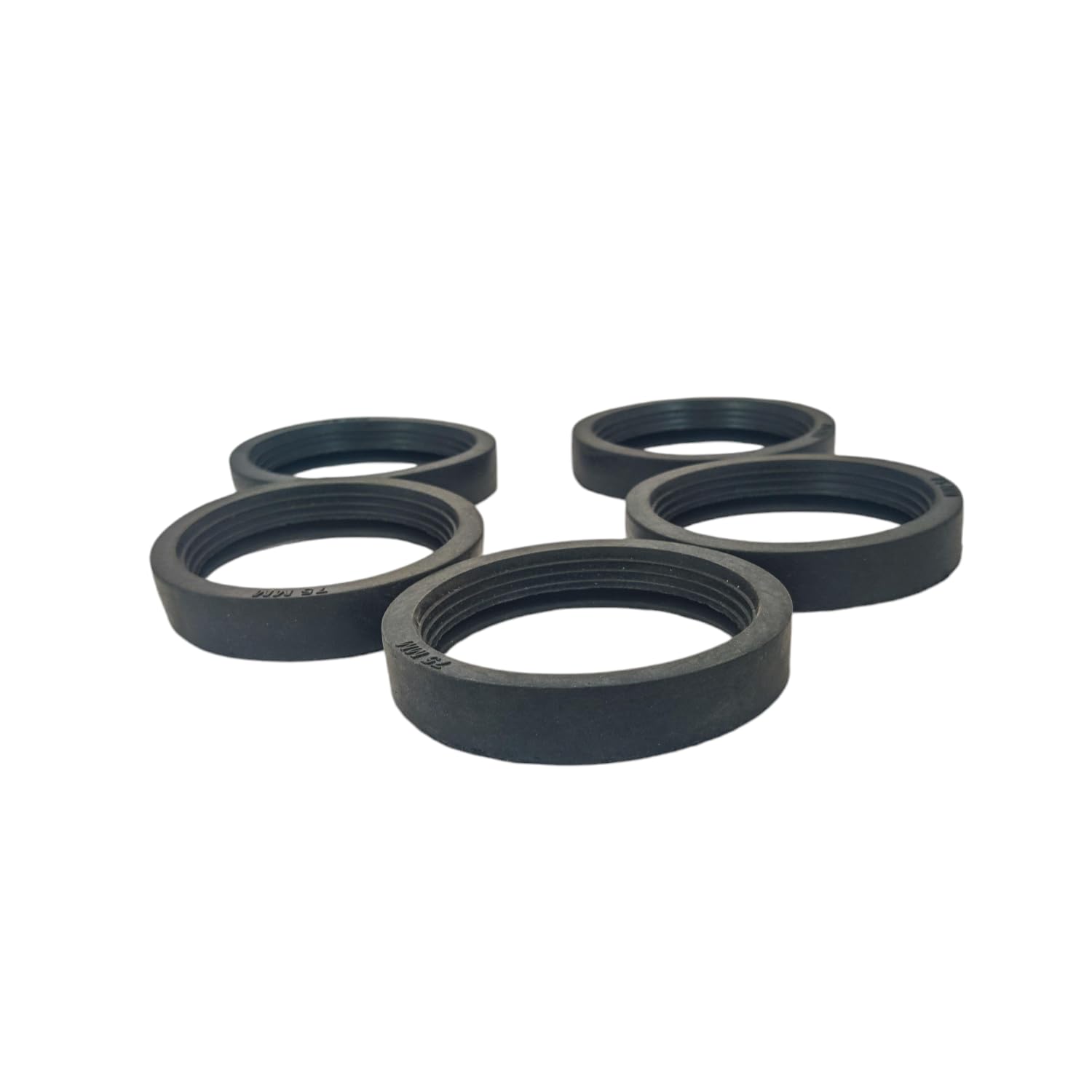 Rubber Sealing Gasket Ring Set | Heavy-Duty Leak-Proof Replacement Washer | Durable Industrial Rubber Seal Rings for Pipe Sprinkler Fittings & Connectors - Pack of 40 (Black, Jain Type 3")-image-26