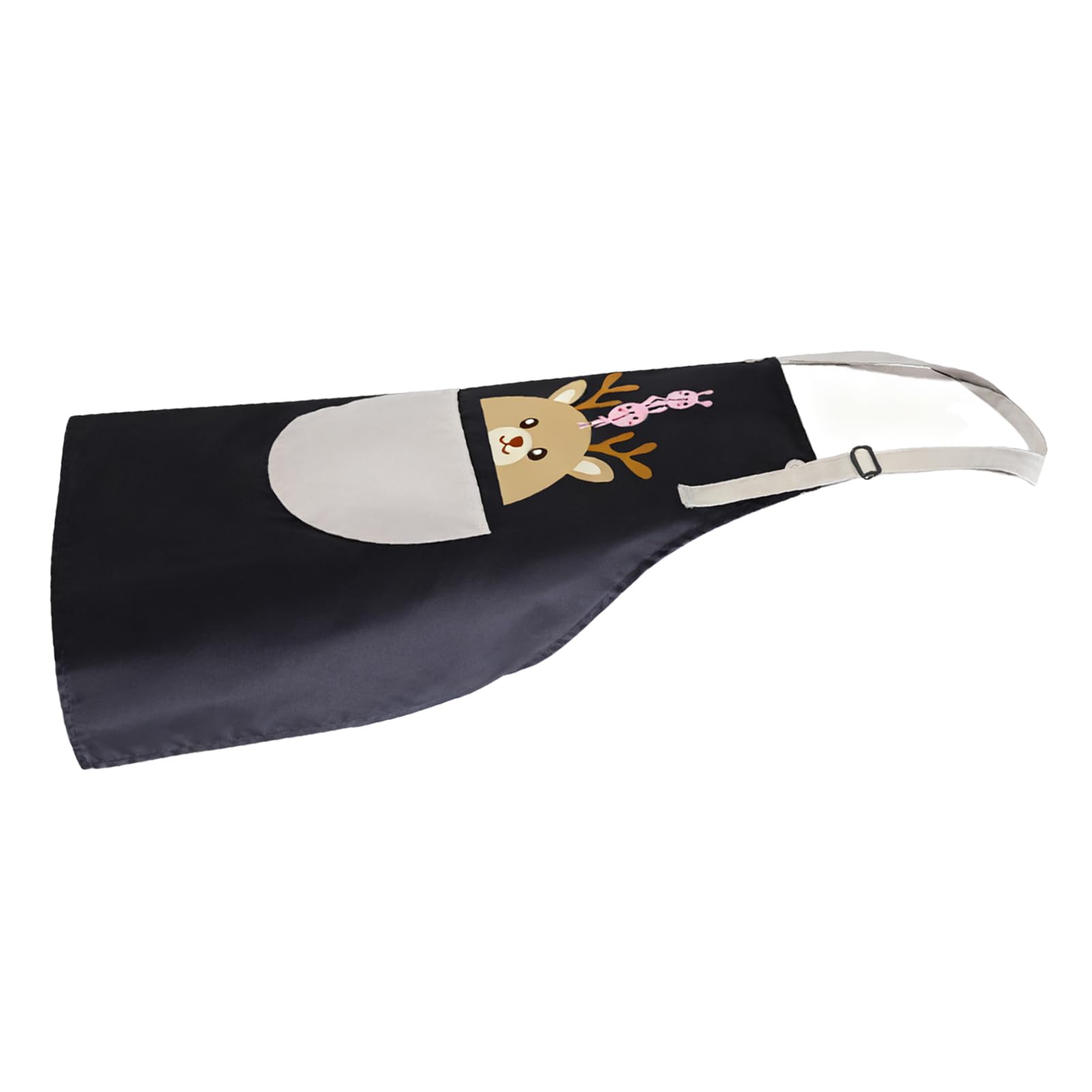 SIXRUN Grembiule da, Grembiule in PVC con Tasche per Asciugamani, Design