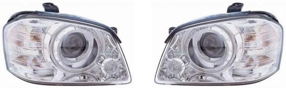 KarParts360 For Kia Magentis/Optima Headlight Assembly 2005 2006 Pair Driver and Passenger Side CAPA KI2502123C | 921013C551