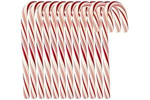 Candy Cane Peppermint Flavored, 144 Wrapped Candy Canes with Idea Booklet