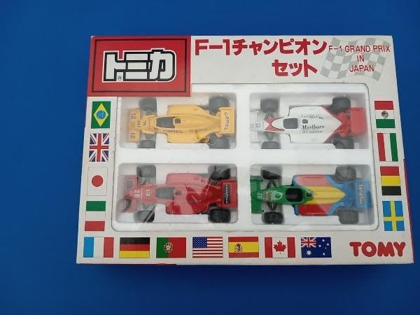 【絶版希少】トミー　トミカ　F1 チャンピオンセット　FORMULA-1 日本製 絶版希少】トミー トミカ F1 チャンピオンセット FORMULA-1 日本製