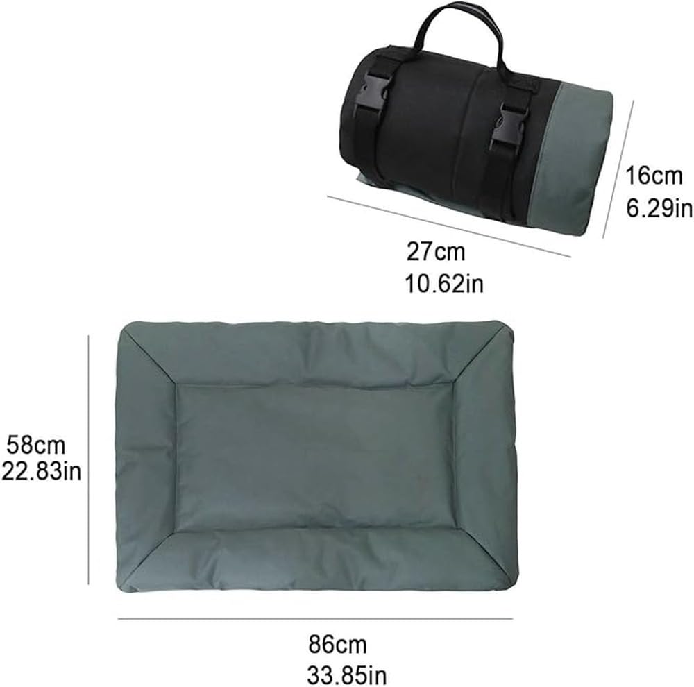 Sac de Compression pour couvertures et Plaids,Gris