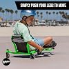 EzyRoller Spinner X Ride On Toy for Kids, Ages 4-12, Up to 154 lbs - Green