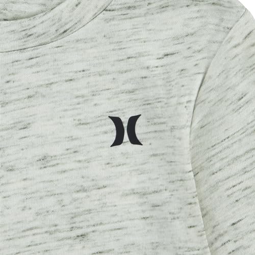 Image of Hurley boys Long Sleeve Soft Basic Cloud Slub T-shirt and Shorts 2-piece Outfit Set