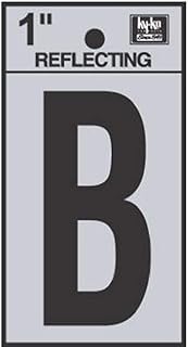 Hy-Ko RV-15/B Reflective Letter with B Sign, 1.25