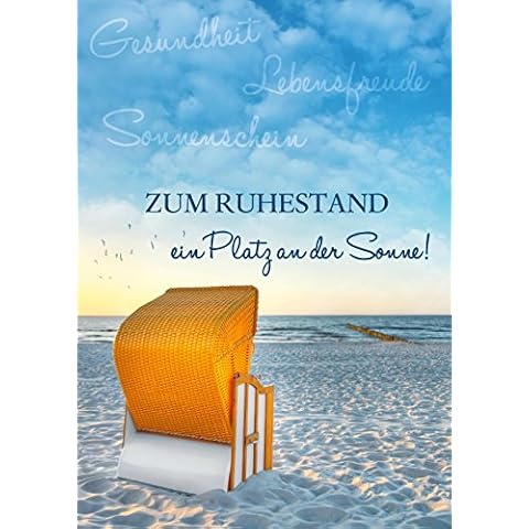 XXL A4 Retirement Card with Envelope Cover