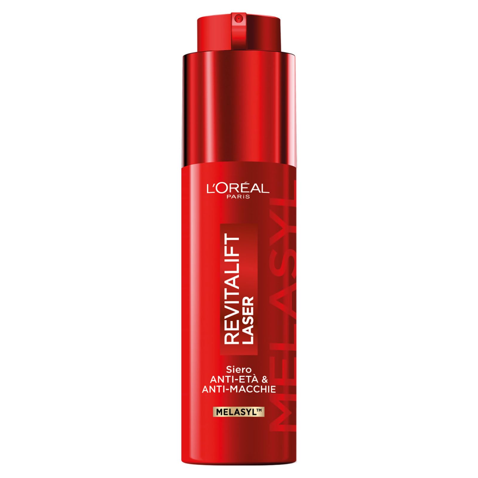 L'Oréal Paris Revitalift Laserowe serum do twarzy w kremie przeciw starzeniu się przeciw plamom, nawilżające, ujędrniające, do odświeżonej i elastycznej skóry z melasyną, witamina C i niacynamid, 2