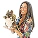Folkmanis Pack Rat Hand Puppet, Brown, Beige, 1 EA