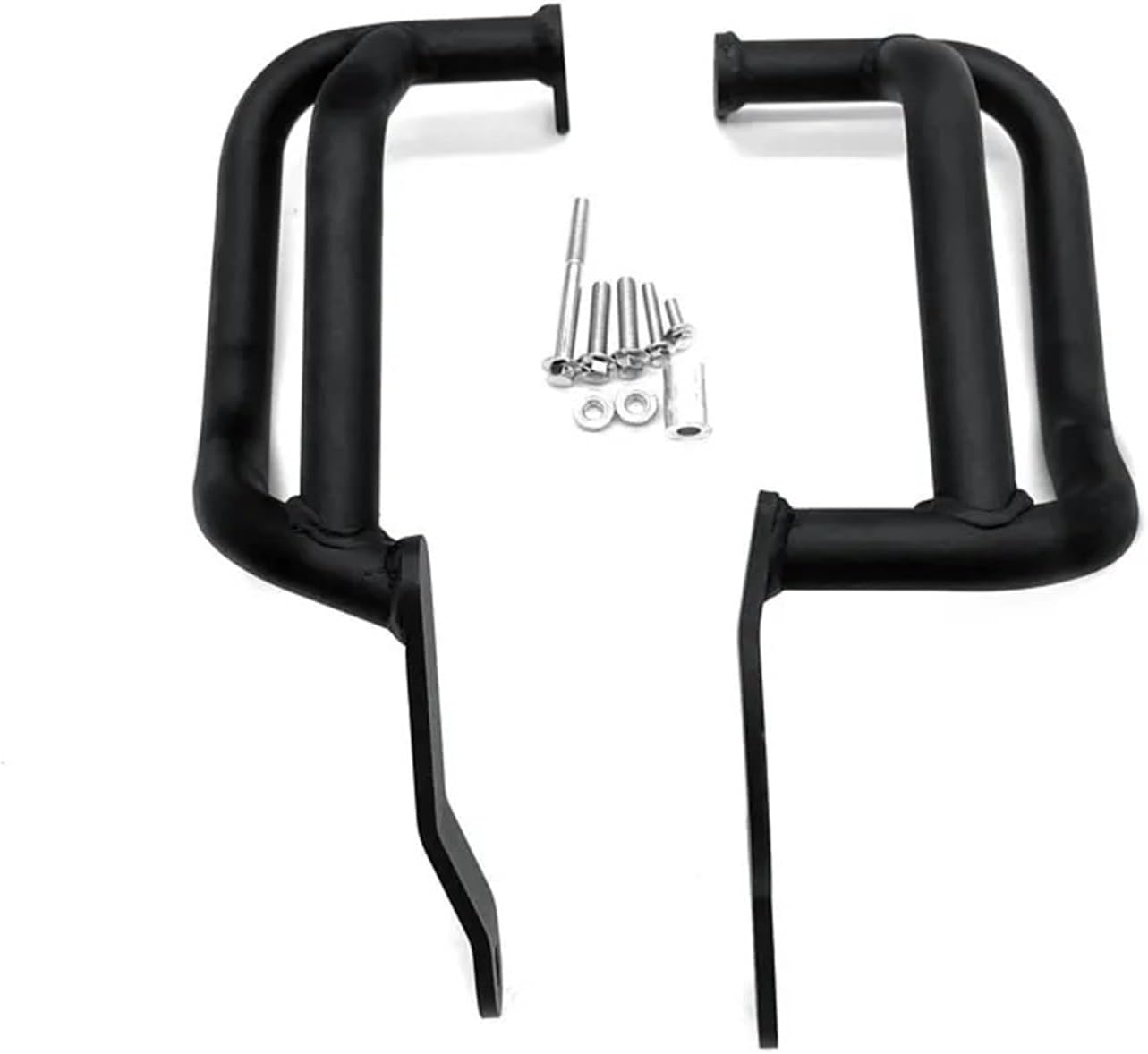 DS 525X Motorcycle Engine Guard Upper and Lower Crash Bar Bumper Frame Protector Accessories for VOGE DS525X DSX 525 2023-2024(A-Lower Black 2023)