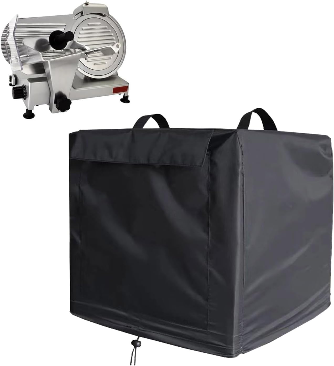 Housse de protection étanche Oxford 420D pour trancheuse commerciale 54,6 x 45,7 x 45 cm