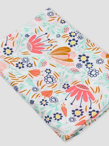 Image of HonestBaby Baby 100% Organic Cotton Swaddle Receiving Blankets (2 Pack)