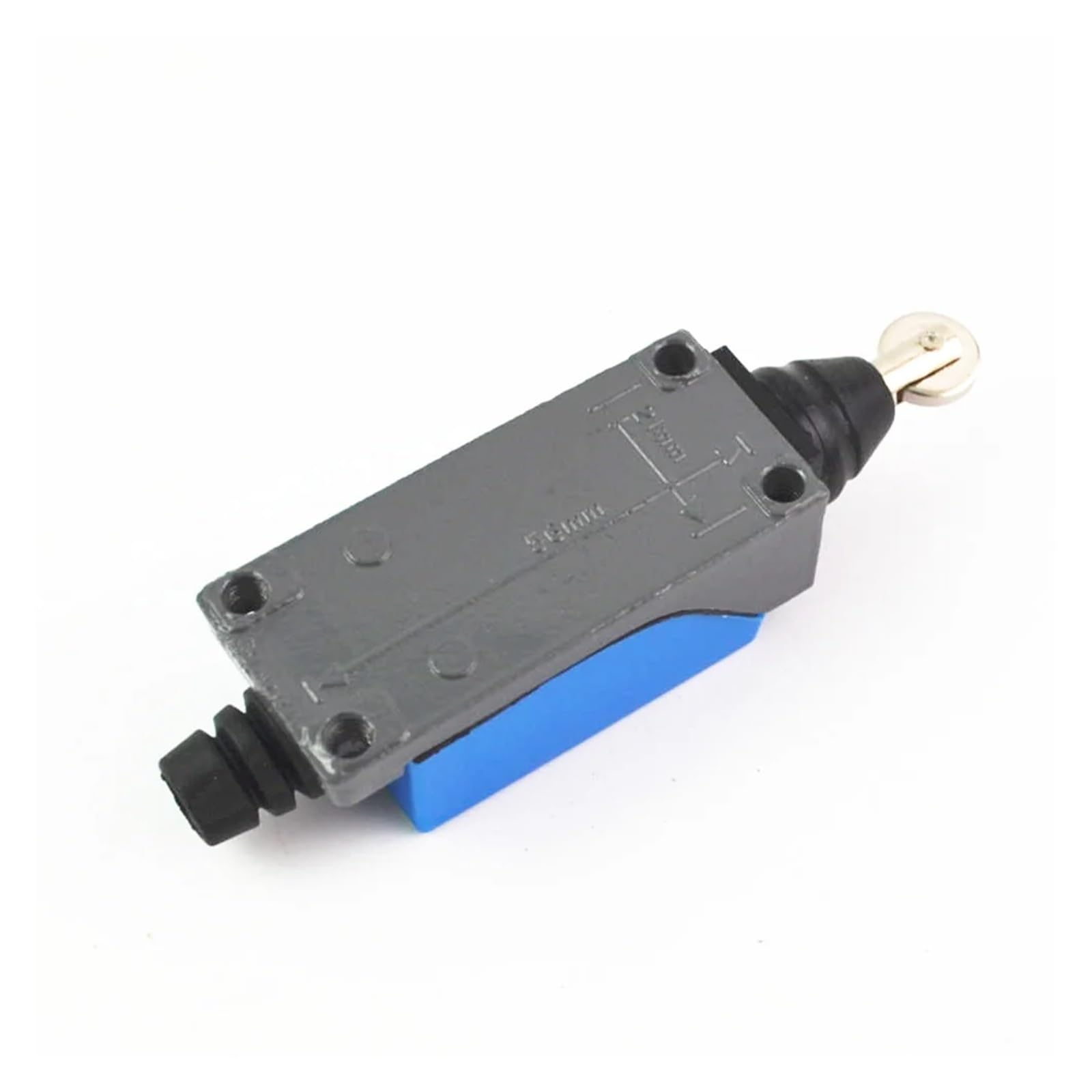 10 interruptores de límite ME-8112, Interruptor de límite de Rodillo Giratorio Ajustable, CA 250 V, NO NC
