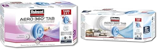 AERO 360° Recharges en tabs parfum lavande relaxante Rubson