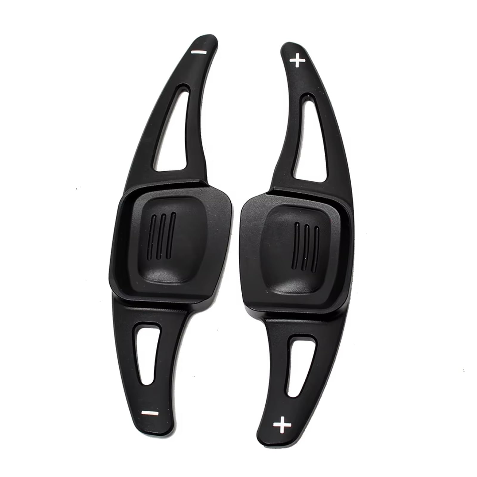 Ymnhbik Black Gear Shift Paddles Compatible With Vw For Passat For Atlas For Teramont 2018 2019 2020 Car Steering Wheel Shift Paddle(Black)