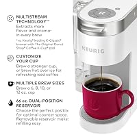 Keurig K-Supreme Single Serve K-Cup Pod Coffee Maker, MultiStream Technology, 4 Brew Sizes, 66oz Dual-Position Removable Reservoir, White — image 3