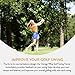 Orange Whip Golf Swing Trainer Aid, Patented Counterbalanced Golf Swing Aid, Made in The USA, 47