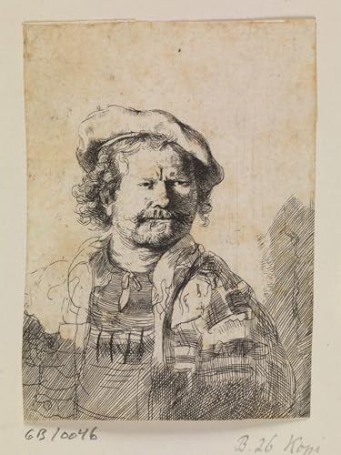 Arte en lienzo de Rembrandt con acabado de alta calidad para sofisticar salones de 60x90cm