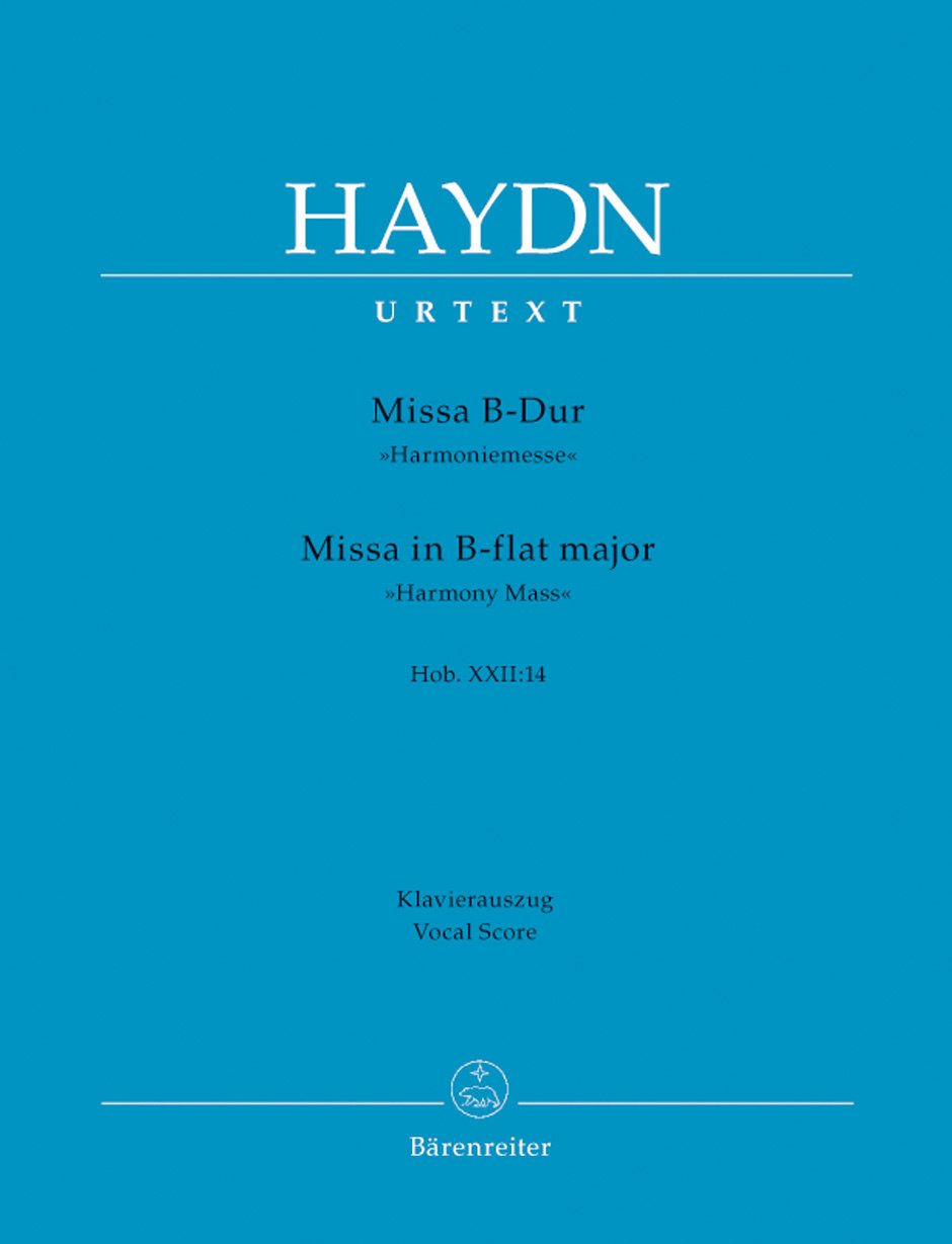 Mass in B-flat major - Harmonie Messe - Harmony Mass Hob.XXII:14 (Vocal Score)