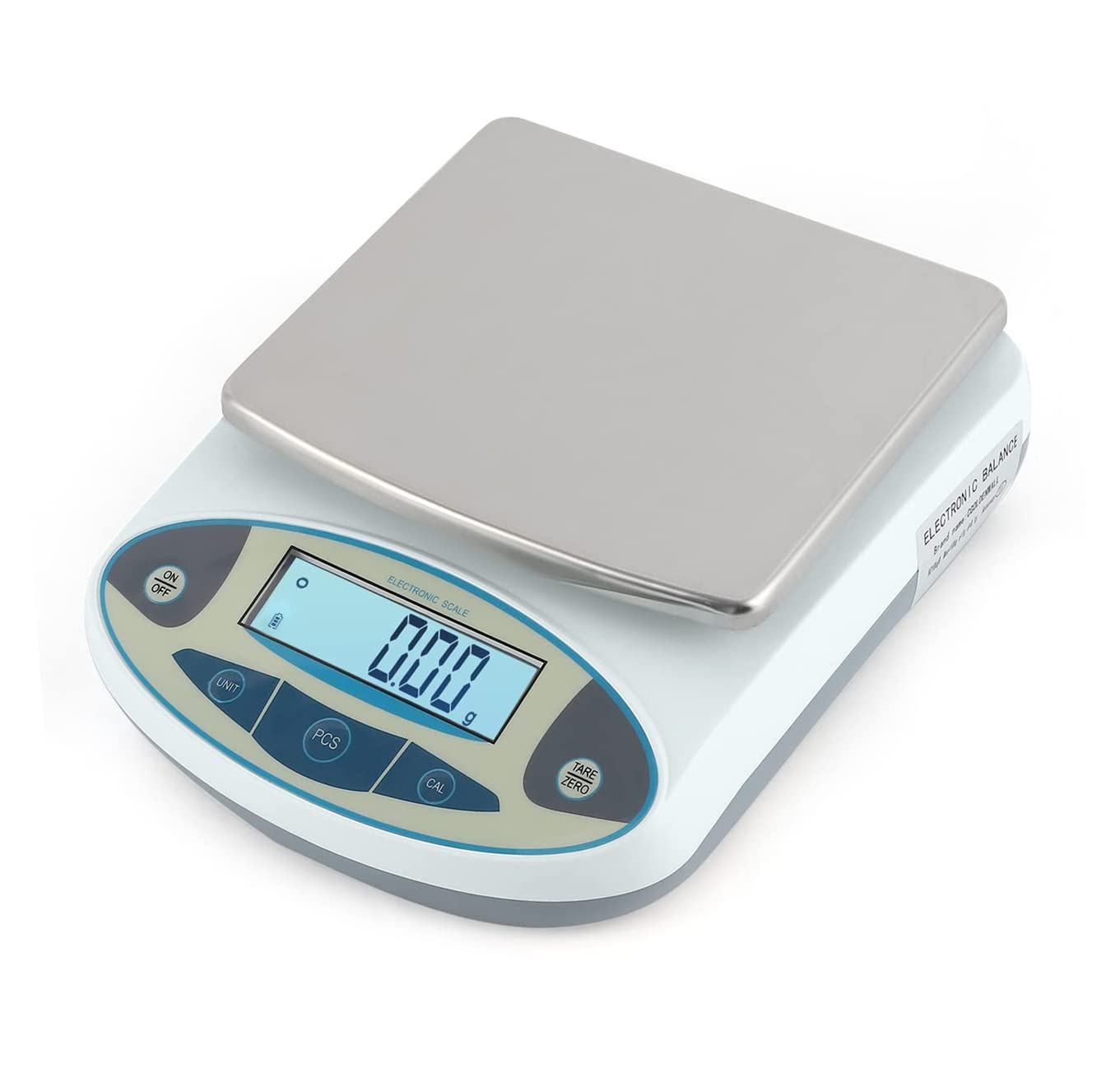 SIKE Lab Scale Scientific Scale High Precision Electronic Analytical Balance 0.01g Accuracy Laboratory Lab Precision Scale Digital Kitchen Balance Scale Jewelry Scale Scientific Scale, 5000 x 0.01g