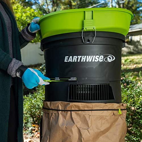 Earthwise Power Tools By Alm LM71313 Amp 13-Inch Corded Electric Leaf Mulcher/Shredder thumb #3