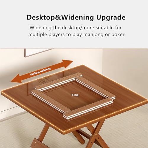 Tavolo da gioco pieghevole portatile per domino, poker e giochi di carte – design robusto con gambe regolabili, ideale per serate di gioco in famiglia, uso esterno e interno