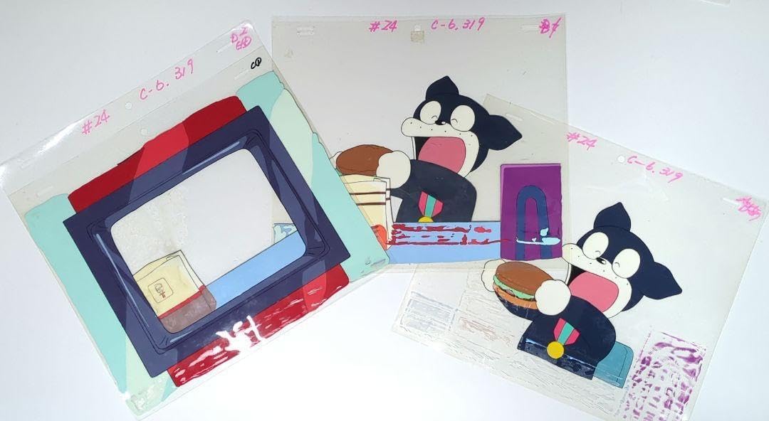 のらくろクン セル画 のらくろ様専用 貴重当時物！セル画 のらくろクン○田