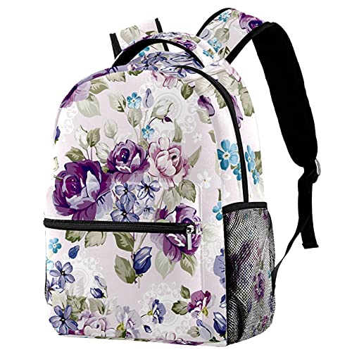 Sac à dos motif citrouille avec bretelles confortables et grande capacité