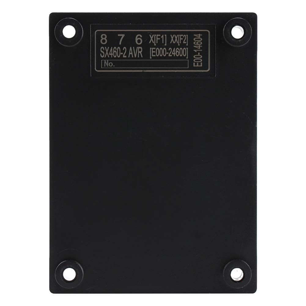 Jadeshay Regolatore di Tensione,SX460 AVR Regolabile Generatori Accessori Modulo Stabilizzatore Motore di Tensione Automatico per Generatore Motori Diesel,Ingresso CA 120 (95-132) V / 240 (190-264) V