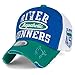 ililily River Runners Aquaholic Colorado Vintage Trucker Hat Baseball Cap, Green, Medium