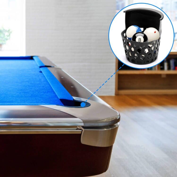Eorbow 6 Pack Pool Table Pockets, Heavy Duty Billiard Set Including 4 Corner and 2 Side Pockets - Image 6