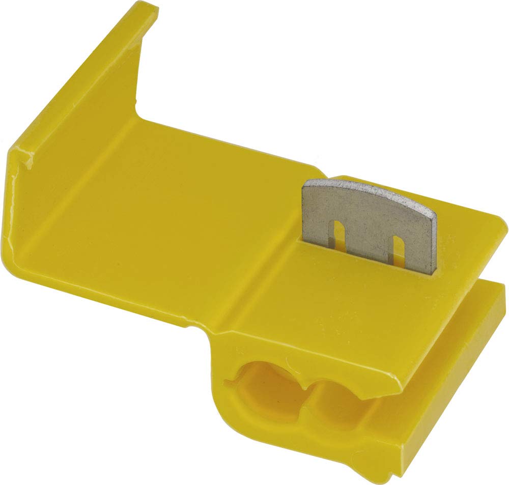 10 Electrical Connector self-Strip 12-10 Ga - Yellow