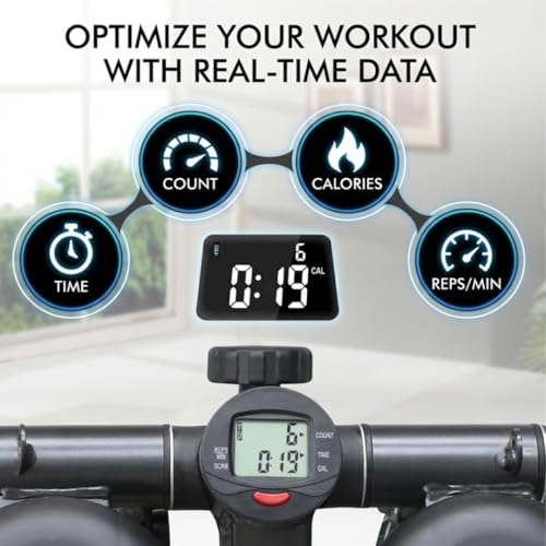 Image of Compact Stepper Machine for Indoor Cardio & Leg Workout | Small Portable Step Exercise Equipment for At-Home Fitness | Quiet & Stable Fitness Stepper | Mini Stair Stepper for Home by ENERGI CORE