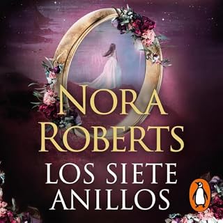 Diseño de la portada del título Los siete anillos