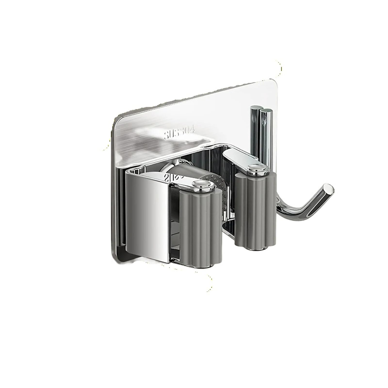 Zguouzantye A2 Storage Rack Hook 12 Hooks Stick To Wall For Kitchen Bathroom Storage