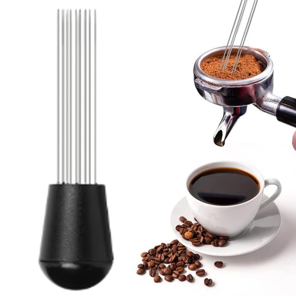 Zestaw tamperów do espresso 51 mm ze skalą, narzędziem WDT i