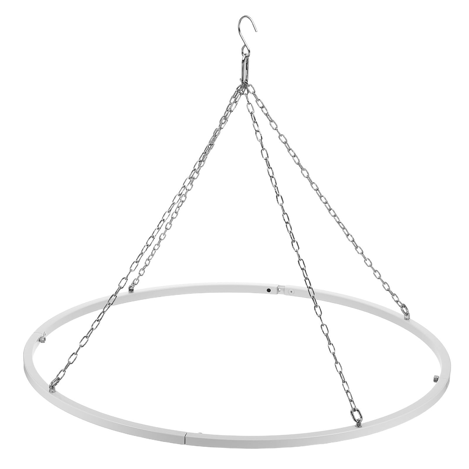 Anello per Drappeggio da Soffitto Staccabile in Acciaio Inox