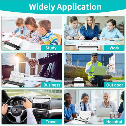 (100 Blatt) A4 Thermopapier, kompatibel mit den meisten A4-Thermodruckern, BPA-frei, schnell trocknend, Thermodruckerpapier ideal für Dokumente, Webseiten und Fotos.