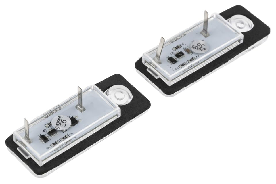 Luces LED de matrícula para Audi A6 C5 bombillas blancas ELP-AU-015