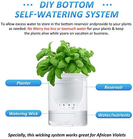 130 Feet Self Watering Wick Cord Cotton Watering Rope for Indoor Outdoor Potted Plant Self-watering Planter Pots DIY Automatic Watering Device System Potted Plant Sitter Auto Drip Irrigation Waterer
