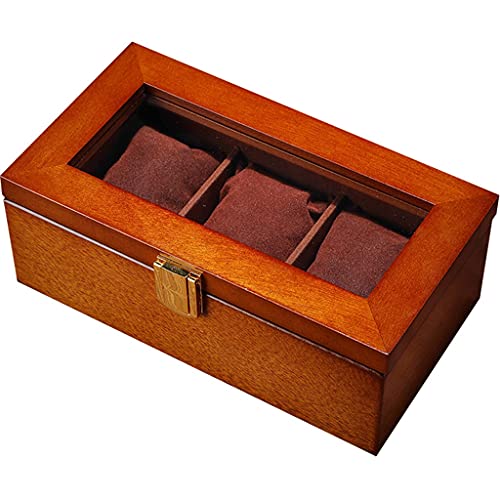 QUEAWOQ Boîte de Rangement de Montres de Centre Commercial avec Serrure et Affichage de Montre mécanique Multi-Cadre Octopus Feet